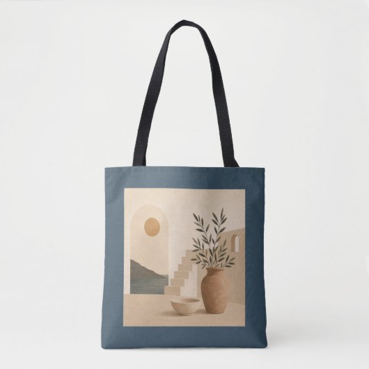Minimalistische mediterrane tas (Voorkant)