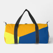 Minimalistische Mekka Sinaasappel Duffle – Max Opb Plunjezak (Voorkant)