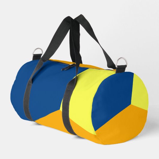 Minimalistische Mekka Sinaasappel Duffle – Max Opb Plunjezak (Linkerhoek)