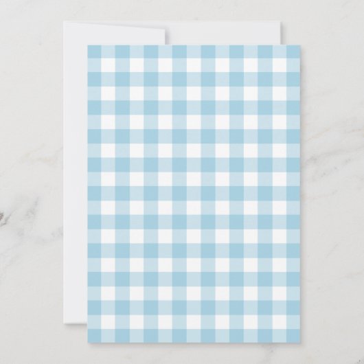 Minimalistische melk en koekjes Blue Boy Verjaarda Kaart (Achterkant)