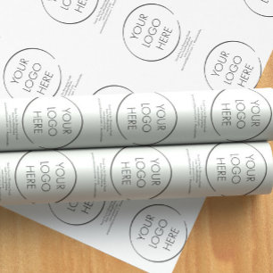 Minimalistische merklogo zakelijke verpakkingen cadeaupapier