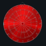 Minimalistische metalen rode textuur dartbord<br><div class="desc">Elegante metallic rode textuur geborsteld aluminium look. Minimalistisch,  eenvoudig,  modern,  gelikt ontwerp.</div>