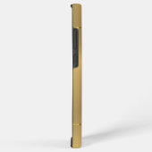 Minimalistische metallic gouden achtergrond Shiny Samsung Galaxy Hoesje (Rechterkant)