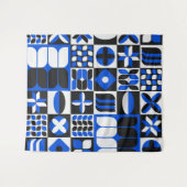 Minimalistische Middeleeuwse moderne Coffee-Mok Wandkleed (Voorkant (horizontaal))