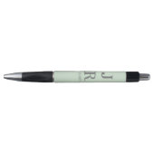 Minimalistische mintgroen pen (Voorkant)