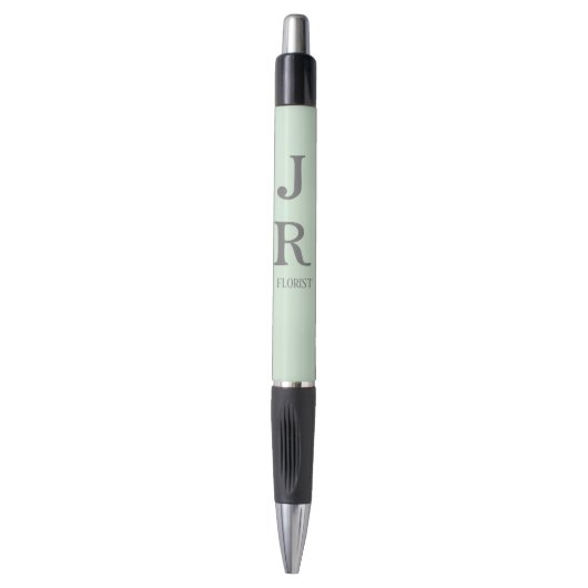 Minimalistische mintgroen pen (Voorkant Verticaal)