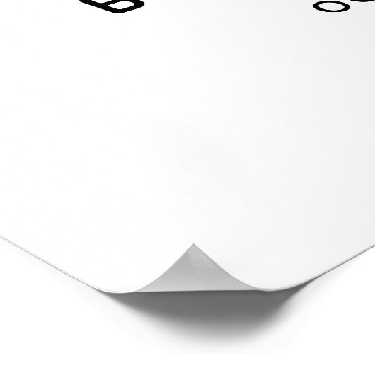 Minimalistische Miss to Mrs Vrijgezellenfeest Welk Poster (Hoek)