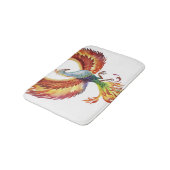 Minimalistische Mode vrouw, zwart lijn graphics. Badmat (Gekanteld)