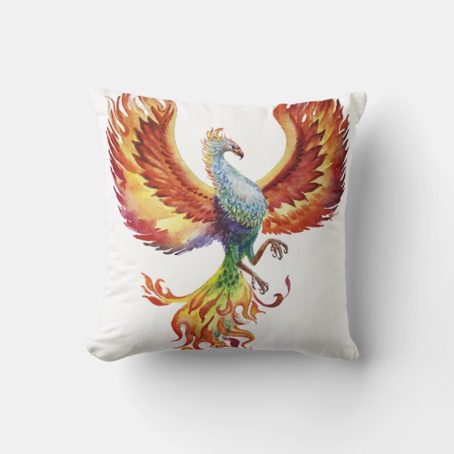 Minimalistische Mode vrouw, zwart lijn graphics. Kussen (Voorkant)