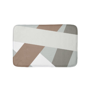 Minimalistische modern badmat