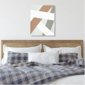 Minimalistische modern canvas afdruk (Insitu (Slaapkamer))
