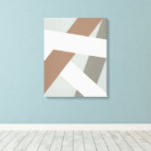 Minimalistische modern canvas afdruk (Insitu (Houten vloer))