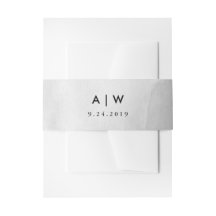 Minimalistische Modern Grey Waterverf