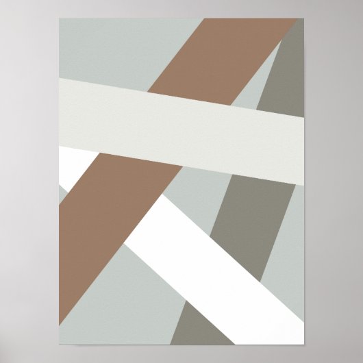 Minimalistische modern poster (Voorkant)