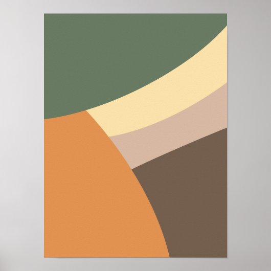 Minimalistische modern poster (Voorkant)