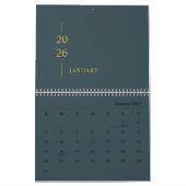 Minimalistische Moderne 2026 Muurkalender Kalender (Jan 2027)