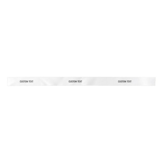 Minimalistische moderne aangepaste tekst Elegant z Satijnen Lint (Voorkant)