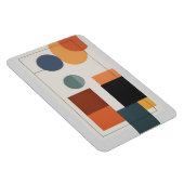 Minimalistische moderne Abstracte geometrische kun Magneet (Rechterzijde)