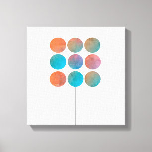 minimalistische moderne abstracte kunst canvas afdruk
