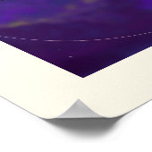 Minimalistische moderne Abstracte kunst nr. 6 Poster (Hoek)