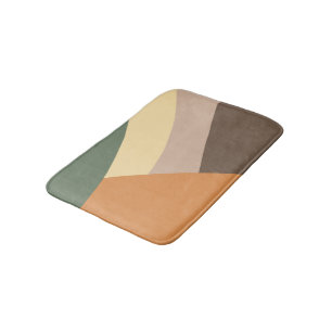 Minimalistische moderne badmat