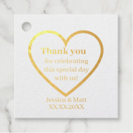 Minimalistische Moderne Bedankt-feest Bruiloft Bedankjes Labels