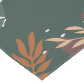 Minimalistische moderne bloemdesign korte tafelloper (Hoek)