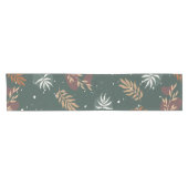 Minimalistische moderne bloemdesign korte tafelloper (Horizontaal)