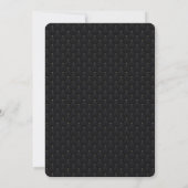 Minimalistische Moderne Bloemen Bruiloft Kaart (Achterkant)