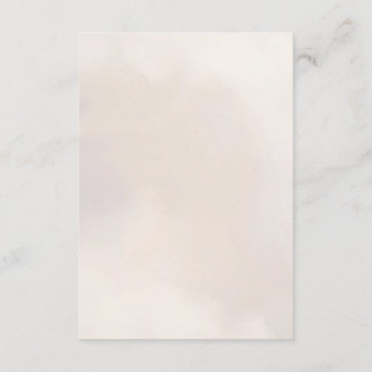 Minimalistische moderne bruiloft details informatiekaartje (Achterkant)