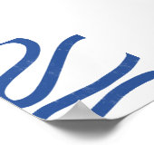 Minimalistische moderne decoratieve muurprint poster (Hoek)