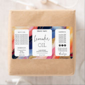 Minimalistische moderne druppelfles Productlabels Etiket (Insitu)