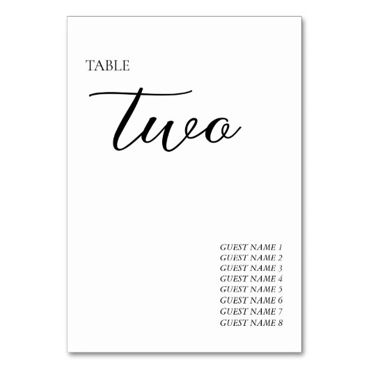 Minimalistische moderne eenvoudige bruiloft kaart (Voorkant)