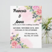 Minimalistische moderne eenvoudige weddenschappen kaart (Staand voorkant)