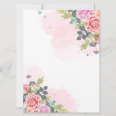 Minimalistische moderne eenvoudige weddenschappen kaart (Achterkant)