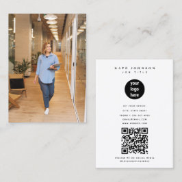 Minimalistische moderne eenvoudige zakelijke Logo  Visitekaartje