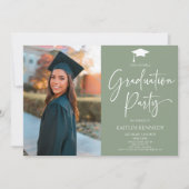 Minimalistische moderne elegante Afbeelding afstud Kaart (Voorkant)