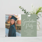Minimalistische moderne elegante Afbeelding afstud Kaart (Staand voorkant)