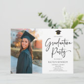 Minimalistische moderne elegante Afbeelding afstud Kaart (Staand voorkant)