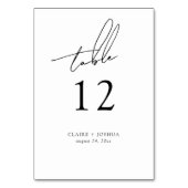 Minimalistische moderne en speelse script kaart (Voorkant)