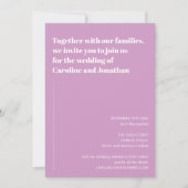 Minimalistische moderne esthetische enkelvoudige b kaart (Voorkant)