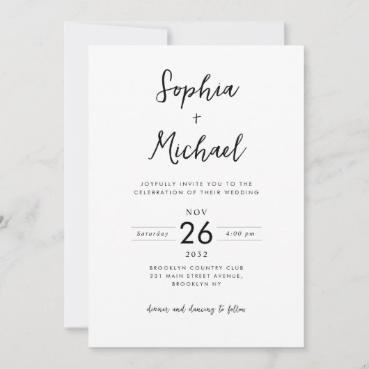 Minimalistische moderne foto Details QR Website br Kaart (Voorkant)