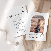 Minimalistische moderne fotograafpartij kaart