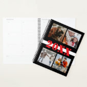 Minimalistische moderne fotokollage, piloot echtge planner (Display)