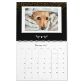 Minimalistische moderne fotoserie 2023 kalender (Jan 2027)