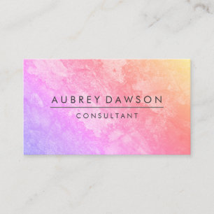 Minimalistische moderne gegraveerde textuur visitekaartje