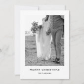 Minimalistische moderne grijze Kaart (Voorkant)