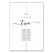 Minimalistische moderne inline monogram bruiloft kaart (Voorkant)