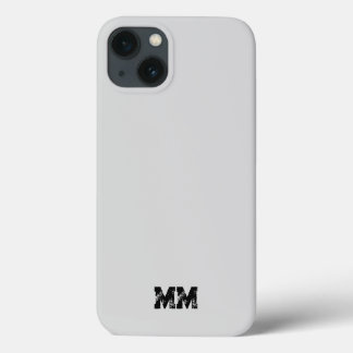 Minimalistische moderne iPhone hoesje