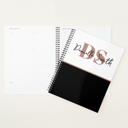 Minimalistische moderne kapper planner (Display)